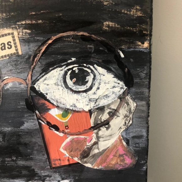 Mixed media, original artwork, great gatsby - Picture 3 of 4